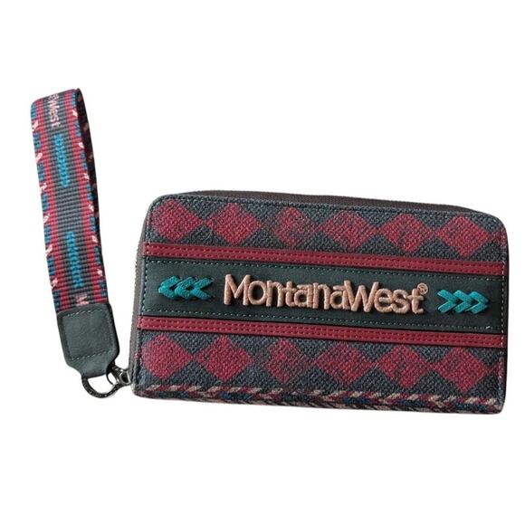 Montana West Tote Bag Top Handle Satchel Purse Boho Aztec Southwest Wallet Set - Picture 8 of 14